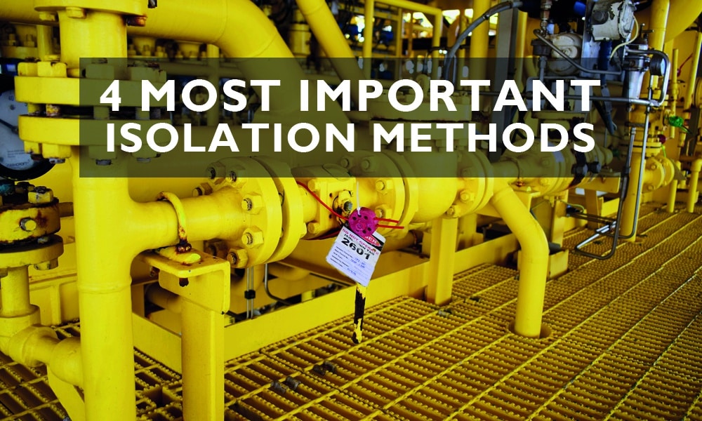 4 most important mechanical isolation methods of mechanical equipment