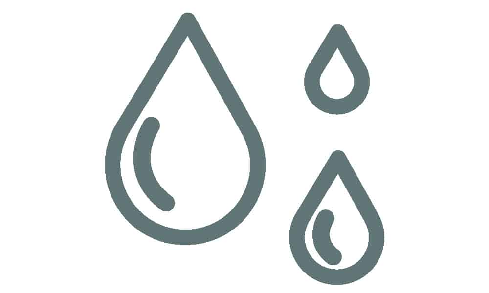 Icon for water to avoid hydrate formation in salt caverns.
