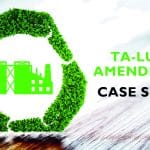 Green sustainable icon with chemical plant complies with TA-Luft amendment in the field of valves.